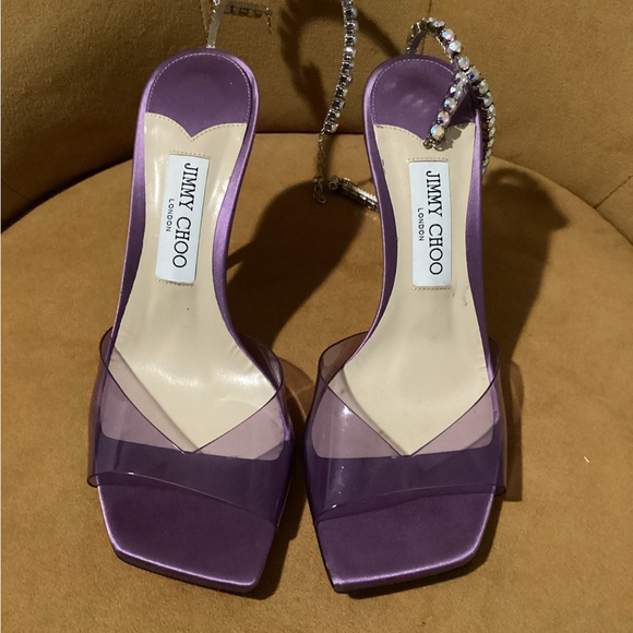 Jimmy Choo Saeda Sandals - Picture 1 of 5